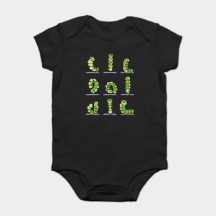 Caterpillar Yoga Baby Bodysuit